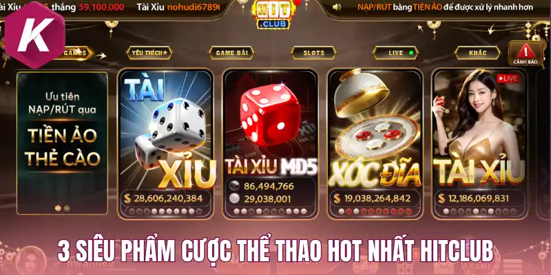 Tổng hợp 3 trò chơi được nhiều người yêu thích