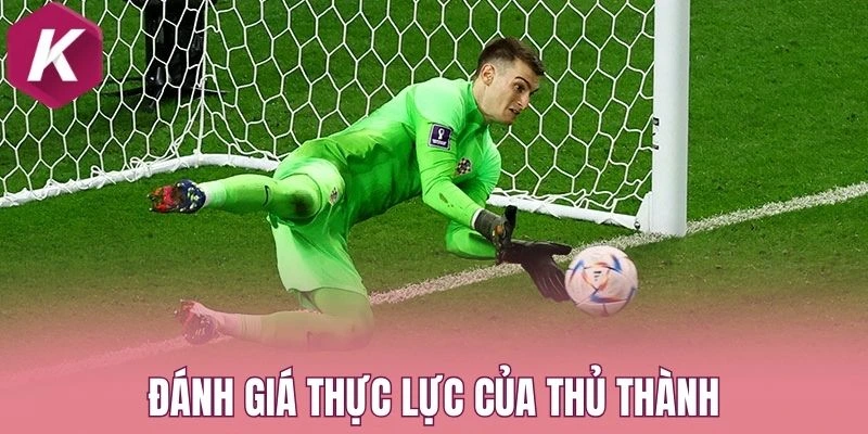 Đánh giá thực lực của thủ thành